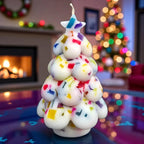 Snow Tree Candle