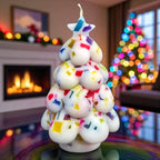 Snow Tree Candle