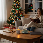 The Grand Jewels Colorful Christmas Gift Box-Shaped Candle