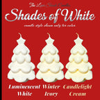 Snow Tree Candle: Jeweled Christmas Tree, Aromatherapy Scented