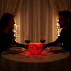 The Grand Rose Ball Candle - A Large Table Centerpiece and an Unforgettable High-end, Handcrafted Gift