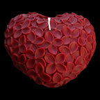 Floral Heart Candle: Large Valentine's Day Love Shack Fragrance