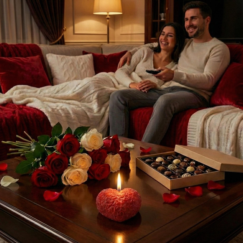 Floral Heart Candle: Large Valentine's Day Love Shack Fragrance