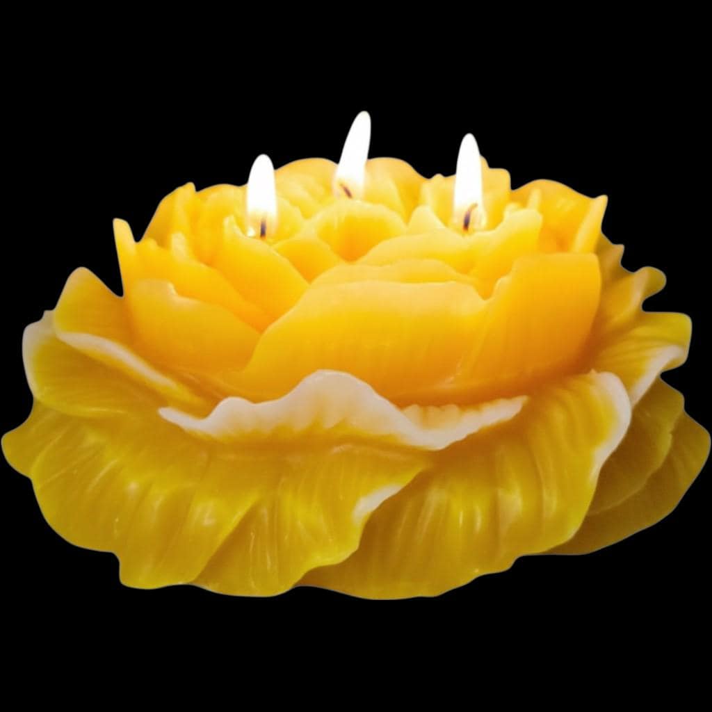 A Valentine's Day Classic Candle - The Shack's 3-Wicked Blooming Peony Masterpiece