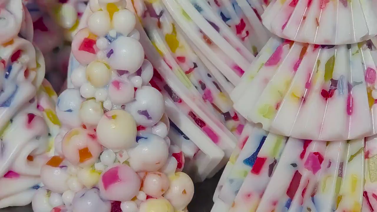 Snow Tree Candle: Jeweled Christmas Tree, Aromatherapy Scented