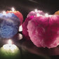Glowing Rose Ball Candle