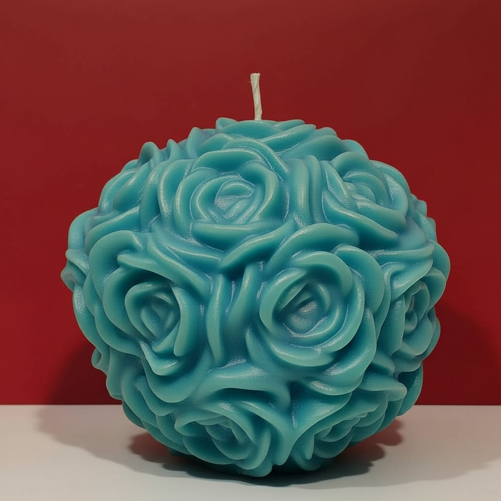 Glowing Rose Ball Candle - A Love Shack Gift Favorite