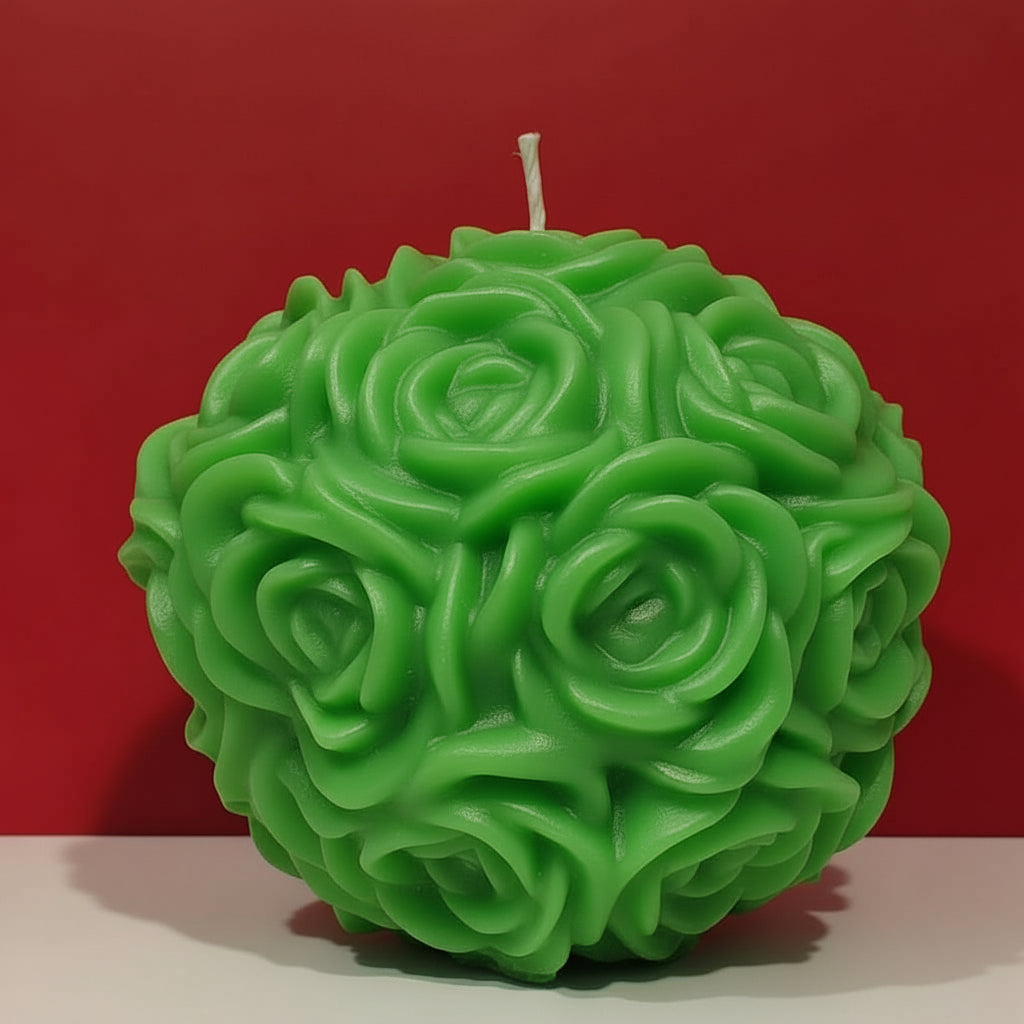 Glowing Rose Ball Candle - A Love Shack Gift Favorite