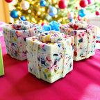 Gift Box Shaped Candle