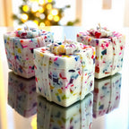 Gift Box Shaped Candle