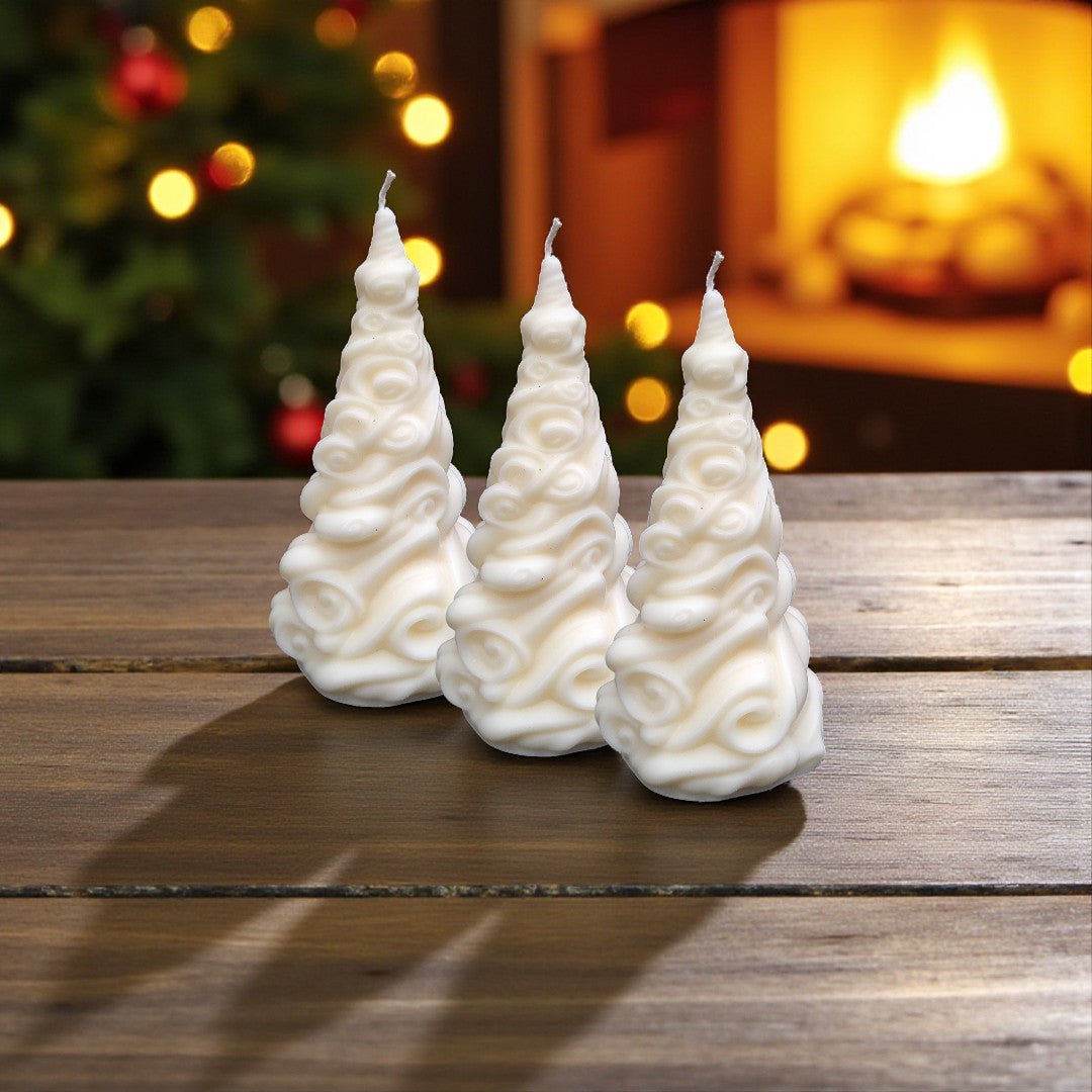 Christmas Candy Tree Candle