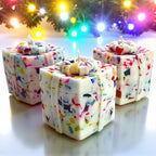 Gift Box Shaped Candle