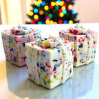 Gift Box Shaped Candle