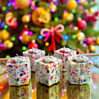 Gift Box Shaped Candle