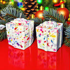 Gift Box Shaped Candle