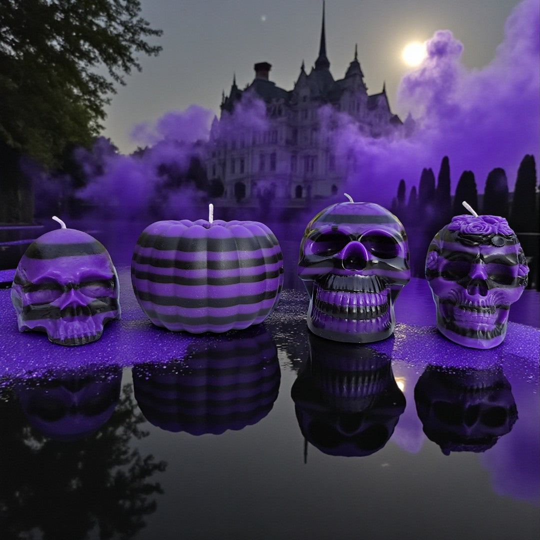 Wednesday Addams inspired Candles