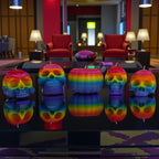 Rainbow Skulls and Pumpkins