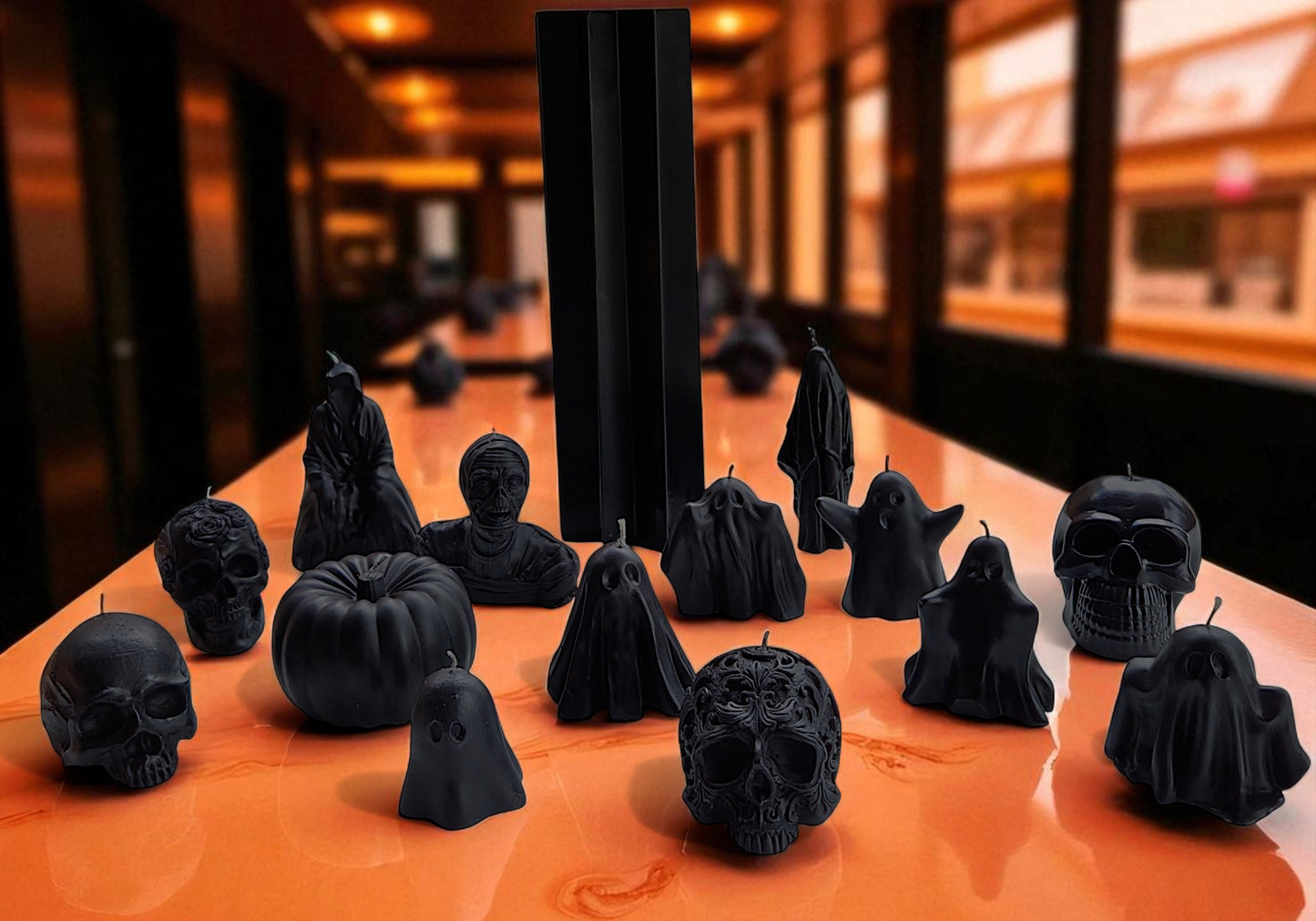 No one does BLACK like "The Shack!" The Love Shack Candles' Darkness Collection Halloween 2025
