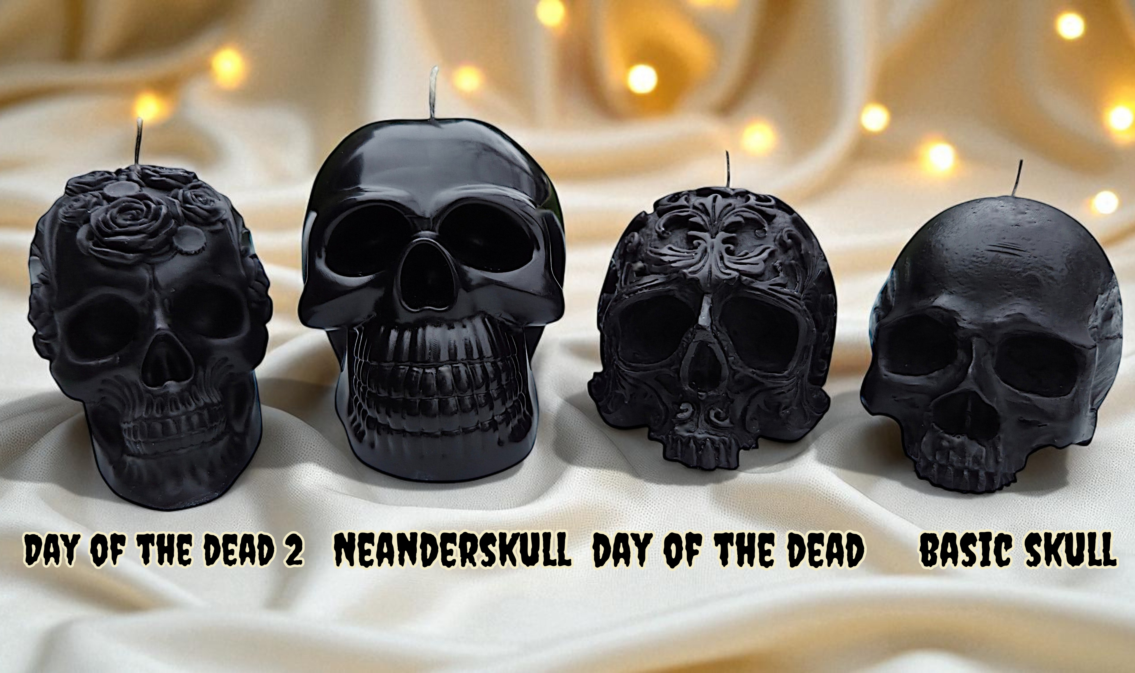 Jet Black Darkness Candle