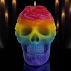 Rainbow Skulls and Pumpkins