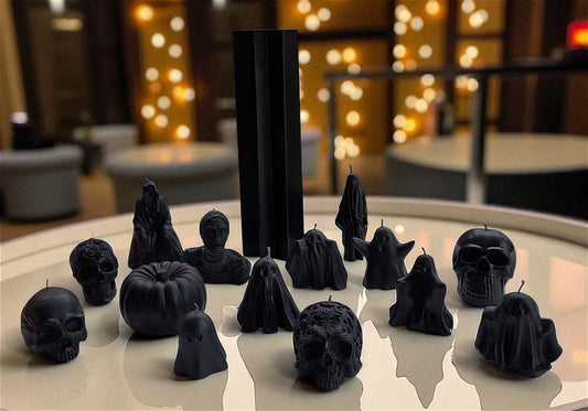 No one does BLACK like "The Shack!" The Love Shack Candles' Darkness Collection Halloween 2025